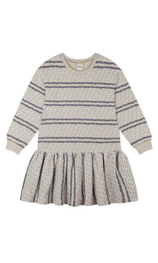 Dikey Çiçek Elbise