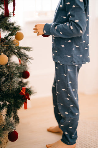 Kutup Ayısı Uzun Kollu Pijama Takımı