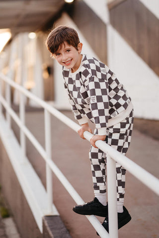 Gri No Bad Days Sweatshirt Pantolon Set