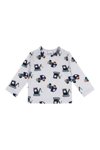 İnşaat Ekibi Uzun Kollu Tshirt Pantolon Set