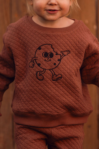 Kurabiye Sweatshirt Pantolon Set