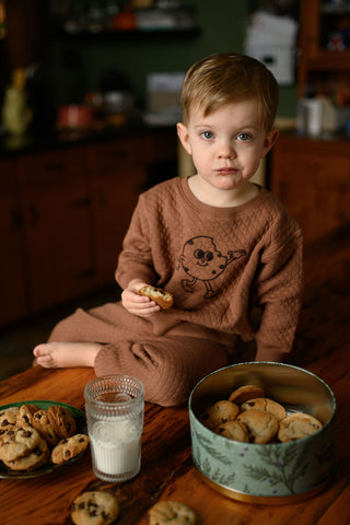 Kurabiye Sweatshirt Pantolon Set