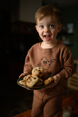 Kurabiye Sweatshirt Pantolon Set