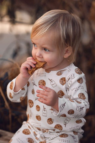 Kurabiye Canavarı Uzun Kollu Body Pantolon Set