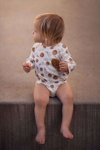 Kurabiye Canavarı Uzun Kollu Body Pantolon Set