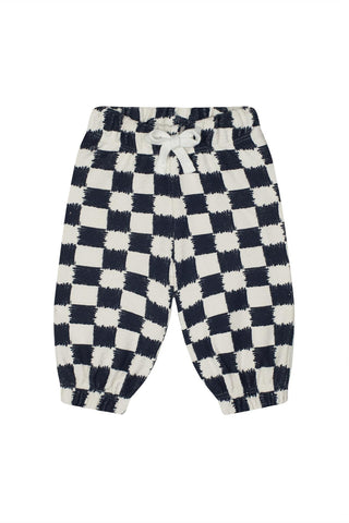 Antrasit Kareler Sweatshirt Pantolon Set