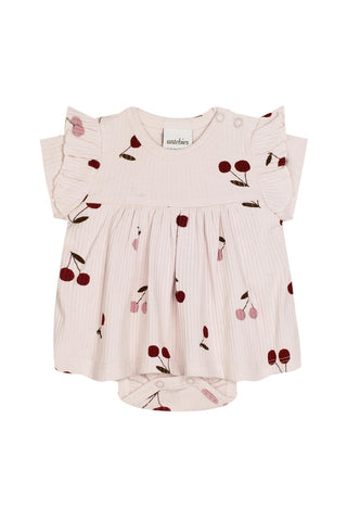 Cherry Blossom Dream Kiraz Elbise ve Tavşan Set