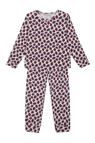 Çilek Tarlası  Pijama Takımı ve Tavşan Set