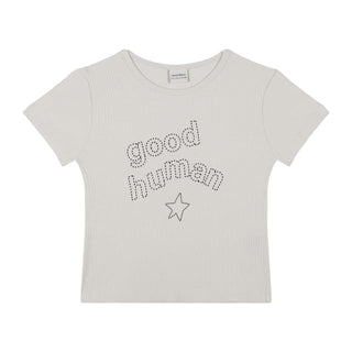 "Good Human" Kısa Kollu Pijama Takımı