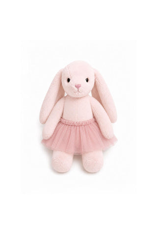 Güllü Krem Jakar Pijama Takımı ve Tavşan Set