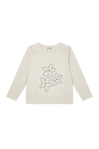 İşleme Çiçek Detaylı Tshirt