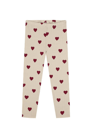 Kalp Jakar Kısa Kollu Taytlı Pijama Takımı