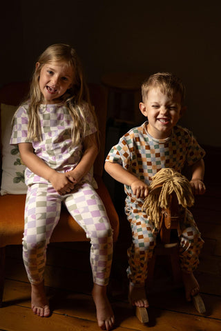 Kalpli Dama Kısa Kollu Tshirt Taytlı Pijama Takımı