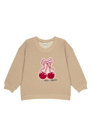 Kiraz Sweatshirt Biker Tayt Set