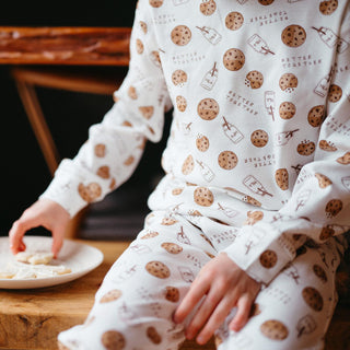 Kurabiye Canavarı Uzun Kollu Pijama Takımı