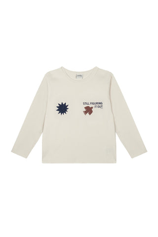 Kuş & Güneş Detaylı Tshirt