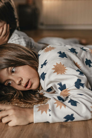 Kuş & Güneş Uzun Kollu Pijama Takımı
