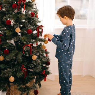 Kutup Ayısı Uzun Kollu Pijama Takımı