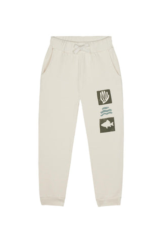 Okyanus Deseni Sweatshirt Eşofman Takımı