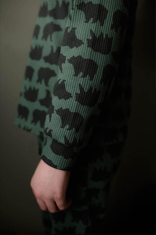 Orman Ayıları Uzun Kollu Pijama Takım