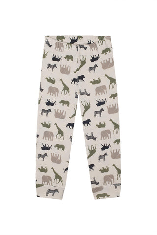Safari Macerası Uzun Kollu Pijama Takımı