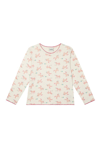 Unicorn Masalı Uzun Kollu Taytlı Pijama Takımı